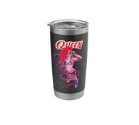 Red Sonja Ben Caldwell Comic Synthwave Queen Starlet Glitch Stainless Steel Insulated Tumbler