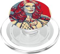 Red Sonja Frank Cho Propaganda Icon Redhead Crusade Queens PopSockets PopGrip for MagSafe