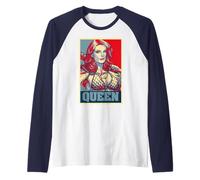 Red Sonja Frank Cho Propaganda Icon Redhead Crusade Queens Raglan Baseball Tee