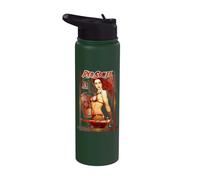 Red Sonja Jenny Frison Comic Cover Art Warrior Queen Sword Stainless Steel Insulated Water Bottle