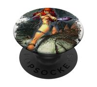 Red Sonja Marc Silvestri Comic Cover She-Devil Woman Warrior PopSockets Adhesive PopGrip