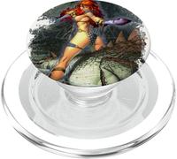 Red Sonja Marc Silvestri Comic Cover She-Devil Woman Warrior PopSockets PopGrip for MagSafe