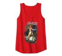 Red Sonja Mark Silvestri Comic Cover She-Devil Warrior Woman Tank Top, Women, Red, Small