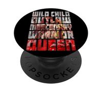 Red Sonja Poster Redhead Wild Child Warrior Festival Queen PopSockets Adhesive PopGrip