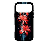 Red Spider Lily Flower in Japanese grunge Aesthetic Style Case for iPhone 17 Pro Max