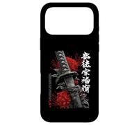 Red Spider Lily Flower Katana Sword Japanese Anime Otaku Case for iPhone 17 Pro Max