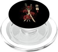 Red Spider Lily Flower Katana Sword Japanese Anime Otaku PopSockets PopGrip for MagSafe