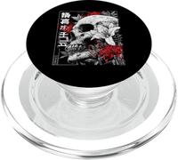 Red Spider Lily Flower Skull Skeleton Japanese Anime Otaku PopSockets PopGrip for MagSafe