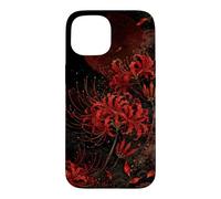 Red Spider Lily Higanbana Japanese Floral Aesthetic Case Case for iPhone 15
