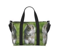 Red Squirrel Print Carry On Overnight Bag,Travel Duffel Bag,Personal Item Bag,for Travel, Gym Sports Weekender
