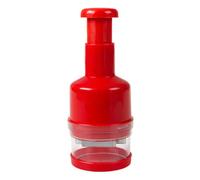 (Red) Stainless Steel Hand-Pressed Vegetable Cutter Food Chopper For Cutting Onion And Chopping Vegetable Multifunctional Kitchen Tool