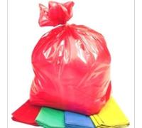 Red Standard Refuse Sacks - 45cm x 98cm + 28cm - HEAVY DUTY - (1 BOX = 200 BAGS)