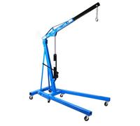 RED STAR 2 Ton Hydraulic Folding Engine Crane Hoist Lift Stand 2000kg Garage Workshop