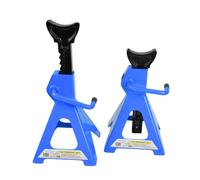 RED STAR 3 Ton Axle Jack Stands Lifting Capacity Stand Heavy Duty Car Caravan Floor Jack Pair