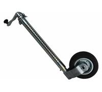 RED STAR 500kg Trailer Jockey Wheel Ribbed 48mm Heavy Duty Solid Rubber