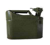 RED STAR 5L METAL JERRY CAN GREEN CAR STORAGE FUEL PETROL DIESEL CONTAINER TANK