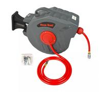 RED STAR Air Reel 20M Hose Wall Mounted Retractable Airline Air Line Compressor Garage