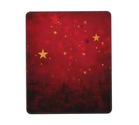 Red Star Mouse Pad with Non-Slip Rubber Base 10 x 12 inch Mouse Mat with Stitched Edge Gaming Mousepad for Wireless Mouse Computer Laptop Home Office Desk Pad
