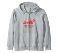 Red Star OS Pyongyang Nerd Tech Web Browser North Korea Zip Hoodie