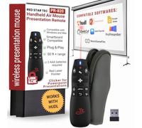 Red Star Tec Powerpoint & Mouse Remote Clicker With Laser Pointer