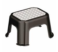 Rotho, Paso, Step stool, Plastic (PP) BPA black, 43,1 x 35,8 x 23,8 cm