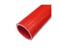 Red Straight car Silicone Hose Intercooler Coolant Tube Turbocharger Connector Tube Universal Pipe(500MM_ID 63MM)