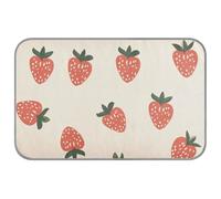 Red Strawberry Summer cooling mats Self Cooling blanket for cats for kittens outdoor cat waterproof manta fria para perros M