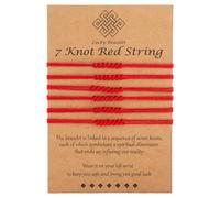Red String Bracelet - 6PCS Knot Bracelet, Good Luck Bracelets, Adjustable Lucky Red Knot Bracelets Set for Women and Men, Traditional Chinese Red Thread, Spiritual Amulet,Good Fortune Gift for Family