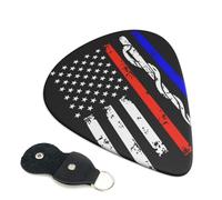 Red Stripe Firefighter Usa Flag Guitar Pickfor Pickups For Acoustic Electric Guitar Bass Ukulele