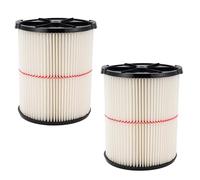Red Stripe General Purpose Wet Dry Vac Hepa Filter for Crafts-man CMXEVBE17590,CMXEVBE17594,CMXEVBE17595,CMXEVBE17155,CMXEVBE17925,CMXEVBE17596,CMXEVBE17584,CMXEVBE17656 Filter Replacement