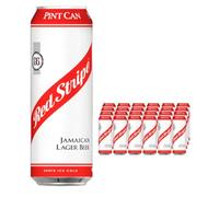 Red Stripe Jamaican Lager Beer I 568ML I Alcoholic Volume 4.7% I Pack of 24 I Whole Case