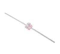 Red Subminiature Axial 1.8mm Water Clear LED 2000mcd 25° 2V 25mA Electronics Bulb Lighting Pack of 50