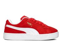 Red Suede Junior Adventure Trainers, male, PUMA, Kids Sneakers, Red, 34 EU, Kids 34 EU