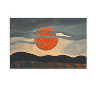 Red Sun by Arthur Dove Canvas Art Poster And Wall Art Picture Print Modern Family Bedroom Decor Unframe 12x18inch(30x45cm)
