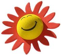 Red Sunflower Car Antenna Toppers Pilot Aerial Ball Antenna Topper Practical and Popular Car Styling Body Fittings