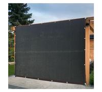 Red Sunshade Canopy with Grommets Privacy Mesh Outdoor Cover for Patio Camping Event Multiple Sizes (6x6m) - Waterproof UV Protection Easy Setup