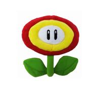 (Red) Super Mario Bro Fire Flower Stuffed Toy Plush Doll