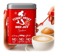 RED Sweetener by Yummy Sweet Zero Calorie & Aftertaste, Tastes Like Sugar, Diabetic Sweets Sugar-Free, Zero Glycemic Index Keto-Friendly Artificial Sweetener Powder for Digestible Diabetic Sweeteners