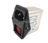 Red switch with light socket filter CW2B-06A-T CW2C-6A 10A anti-interference(CW2B 06A T 6A with light)