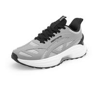 Red Tape Athleisure Shoes for Men |Cultured Round-Toe Shape & Cushioning Technology - RSO3502-7 Grey