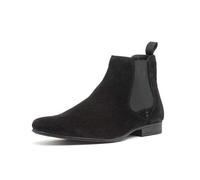 Red Tape Thomas Crick Men's 'Stanway' Formal Suede Boots, Classic, Comfortable and Stylish Boots for Any Occasion, Made with Suede Leather, Effortless and Fashionable (Black Suede)