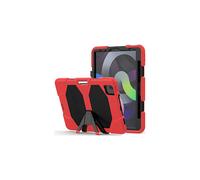 TECHGEAR G-SHOCK Case for iPad Air 5/4 10.9", 5th / 4th Generation (Air 2022/2020) Tough Rugged HEAVY DUTY Armour Shockproof Survival Case with Stand - Kids Schools Builders Workman Case, RED