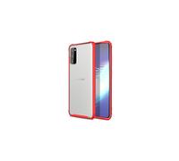 TECHGEAR Galaxy S20 Case [Fusion FX Case] Slim & Light, Tough, Shockproof, Protective, Fused Gel Bumper & Hard Back Smooth Case Cover Designed for Samsung Galaxy S20 (Red)