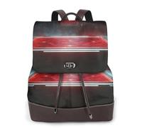 Red Terror Altar Ladies Travel Fashion Back Pack,Casual backpack,Print Women's leather backpack for Work