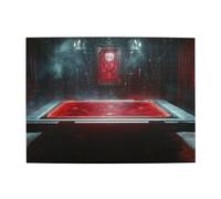 Red Terror Altar Wooden Puzzle 500 Piece Jigsaw Puzzle for Adults Challenging Puzzle for Game Size 15"x20.4"