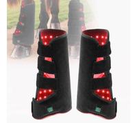 Red Therapy Belt for Horse Leg, 850nm Infrared ＆ 660nm Red LED Therapy Wrap, Portable Handheld Infrared Lights for Horse Muscle Recovery Left+Right