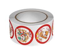 Red Thermal Vinyl Labels - 2025 Snake Year Envelope Seals Stickers New Year | Name Label For Decals For Waterproof Printer, New Year Greeting Cards, Envelopes,