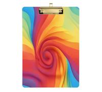 Red tie-dye background rainbow colors tie-dye bulk storage boxes letter size standard hole for homework pediatric size 9x12