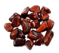 Red Tigers Eye Polished Tumblestone Healing Crystals Medium Crystal (approx 12g)