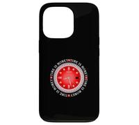 Red Time Is Money Red Graphic Case for iPhone 13 Pro